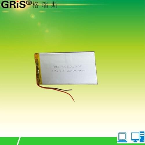 4060100 vivid A78 battery 3.7V polymer lithium battery 2800mah P75A Rechargeable Li-ion Cell