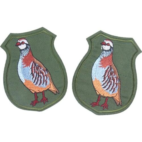 5PCS Peace Dove Badges Patches Animals Embroidery Appliques on Clothes Stickers Iron on Patches for Clothing Accessories