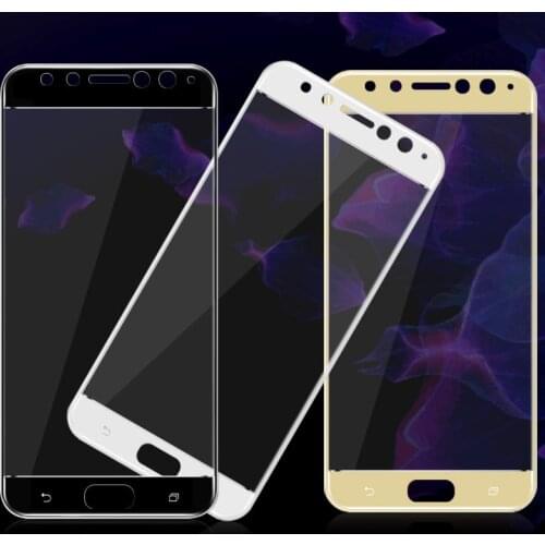 50cs/lot For Asus Zenfone 4 Selfie Pro ZD552KL Full screen Glass Tempered screen protector Full cover