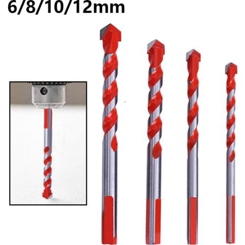 6-12MM High Speed Steel Drill Bits Accessories Drill Sets For Ceramic Tile Concrete Glass Marble Metalworking Sets Electric Tool