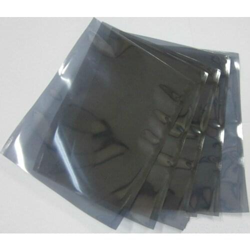 14*20cm Anti Static Shielding Ziplock Bag ESD Anti-static Instrument Pack Pouches Waterproof Self Seal Antistatic Bag