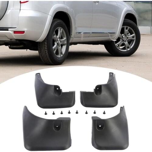 4Pcs LB-SY-501 Car Mud Flaps Mudguards Fenders Splash Guards for Toyota RAV4 2.0 12 Mud Flaps Fender Splash Guards Mudguards