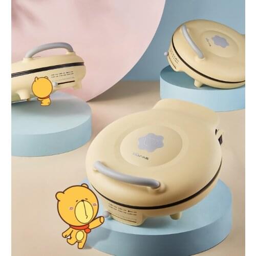 Household multi - functional double - sided heating and deepening of increased pancake magic small electric baking pan J03