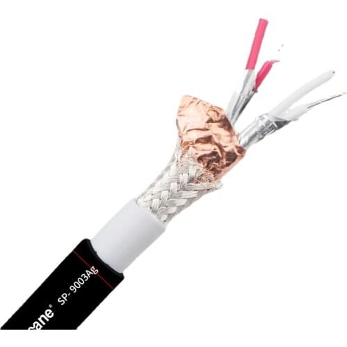 Audiophile 6N Pure Silver 4 Cores HiFi Audio Signal Bulk Cable DIY RCA / XLR Balance Cables