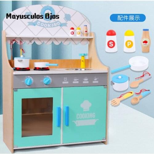Children Play House Toys Boys And Girls Cooking Kitchen Toys Dome Clock Kitchen Set Simulation Kitchen Utensils