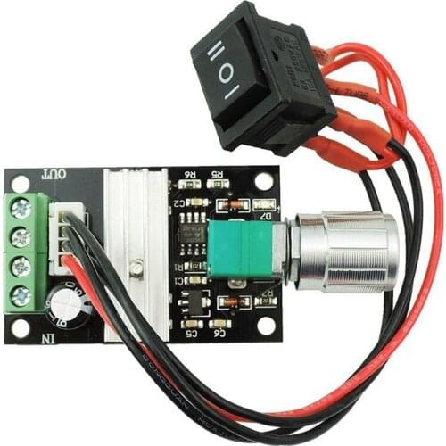 Quality 6V 12V 24V 28V 3A 80W DC Motor Speed Controller (PWM) Speed Adjustable Reversible Switch 1203BB dc motor driver reversin