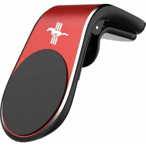 Metal Magnetic Car Phone Holder for Ford Mustang 2015 2017 2018 Accessories Car Styling