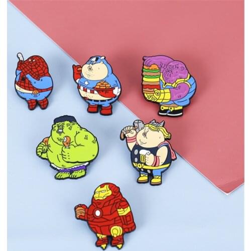 Cartoon Cute Fun Movie Character pins Enamel Brooch Fashion Alloy Badge Cowboy Clothes Bag Pin Sweet Jewelry Gift for Women