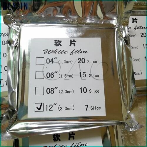 Soft sheet 3.0 mm Dental Lab Splint Retainer Thermoforming Material for Vacuum Forming Hard 1.0 1.5 2.0 mmsoft 3.0 mm