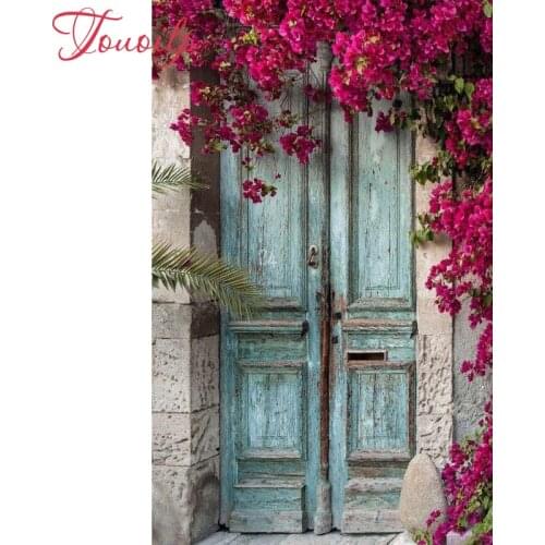 3D Door to landscapes DIY embroidery Diamond Painting full 5D Cross Stitch kits Mosaic paintings wall sticker wedding decoration