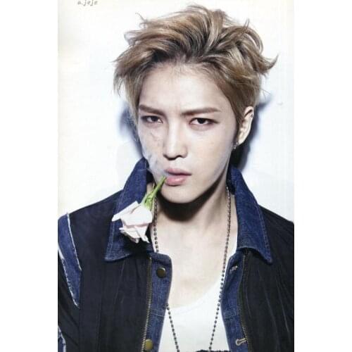 Custom Kim Jae Joong Art Canvas Poster Print Movie Picture for Living Room Wall Decor Wall art Posters home decor