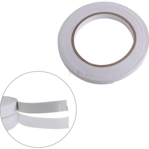 Drop shipping 5M Double Sided Strong Sticky Self Adhesive Foam Tape Fixing Mounting Strips Drop Ship