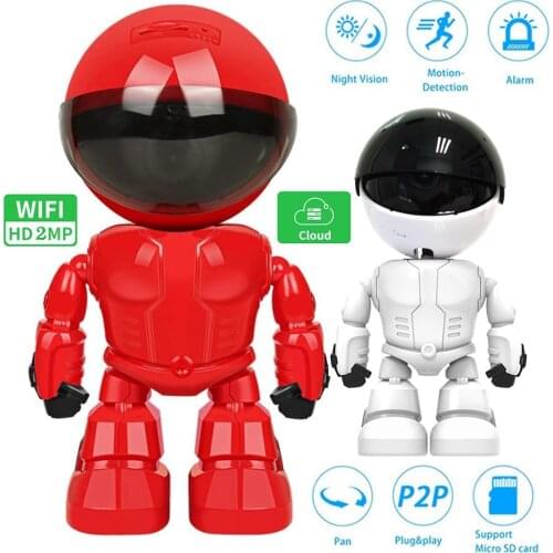 1080P Robot IP Camera 2MP Security Camera WiFi Wireless CCTV Home Camera Surveillance P2P Baby Monitor APP Remote