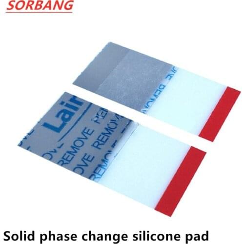 Silicon GPU Thermal Pad For LAIRD notebook graphics memory Beiqiao CPU GPU Thermal Silica pad flex740 Conductive Pad