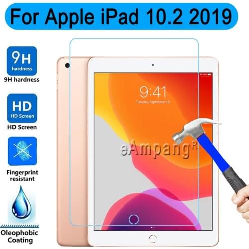 Tempered Glass For Apple iPad 10.2 7th 8th Gen Generation A2197 A2200 A2198 A2232 Tablet Screen Protector Toughened Protective