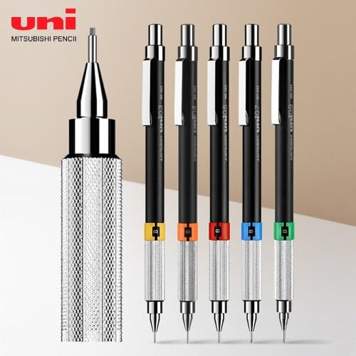 1PCS UNI Mechanical Pencil M5-552 Low Center of Gravity Art Special Automatic Pen 0.5/0.3/0.7mm Not Easy To Break Lead