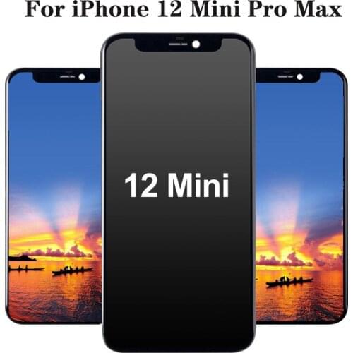 100% OEM Quality For iPhone 12mini 12 Pro12 pro Max Display Replacement Touch Digitizer Assembly OLED Screen LCD