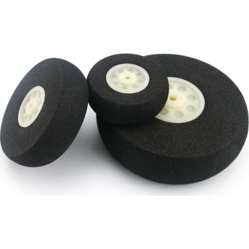 5PCS 20mm 25mm 30mm 40mm 45mm 50mm 55mm 80mm 90mm Sponge Wheel For RC Airplane Fix-Wing Drones