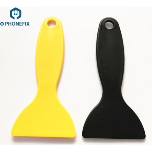 5pcs Screen Repair Kit Plastic Glue Shovel Phone Opening Tools Glue Remove Tools for iPhone Repair Cell Phone Screen Film Opener