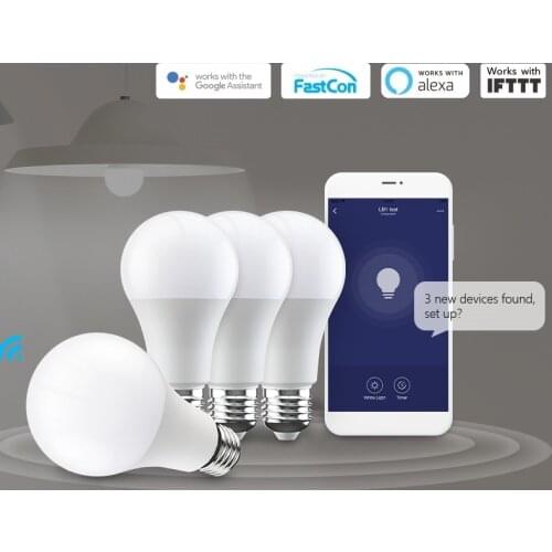 BroadLink LB1 Smart LED Bulb Dimmer bulb for smart home Light works with Alexa and Google Home