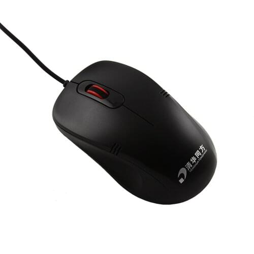 F63 QHTF Optical Wird Mouse 1000DPI Ergonomics Design USB Mouse Game Study Supply Home Office Helper For Laptop Desktop Ipad