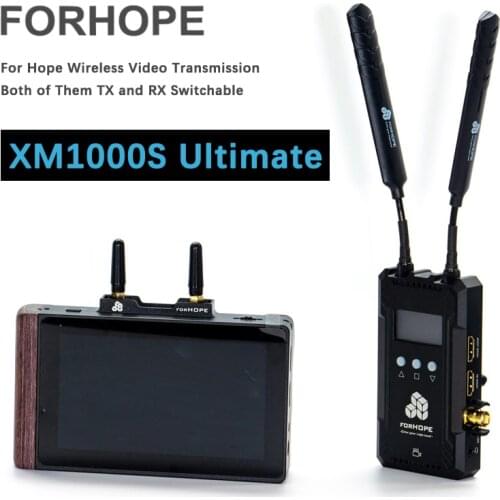 Forhope XM1000S Wireless Video&Audio Transmission SDI 1080P Full Duplex Intercom Ultra Low Delay Monitor