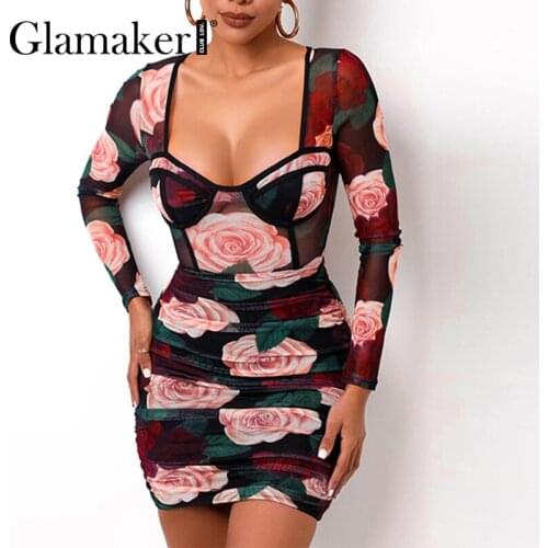 Короткие летние платья Glamaker China At AliExpress