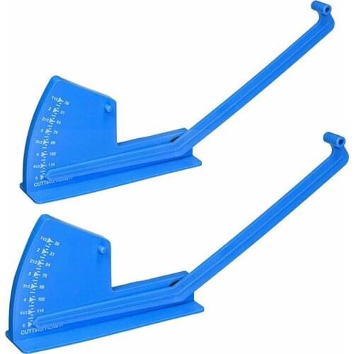 1 Set of 2 Deck Level Rulers Lawn Mower Vehicle Measuring Balance Ruler Equipment Depth Gauge