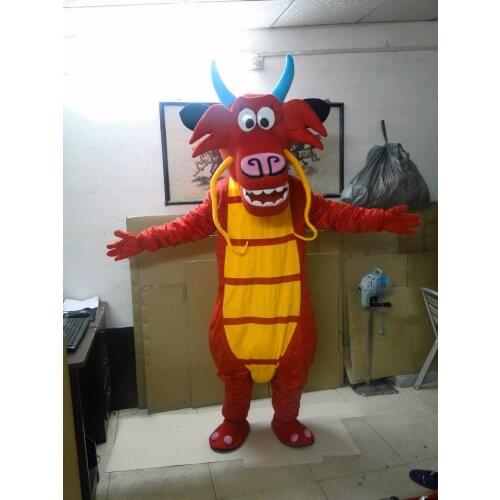Mushu dragon mascot costume role-playing