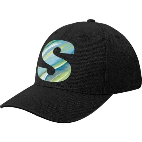 Monogram Baseball Cap Fashion Polyester Urban Baseball Hat Male Hip Hop Personalized Cap