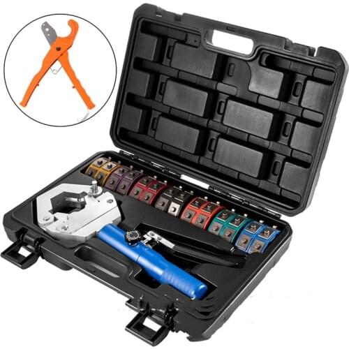 Portable Car Air-Conditioning Pipe Pressing Machine Manual Hydraulic Hose Repairing Air-Conditioning Pipe Crimping Tool