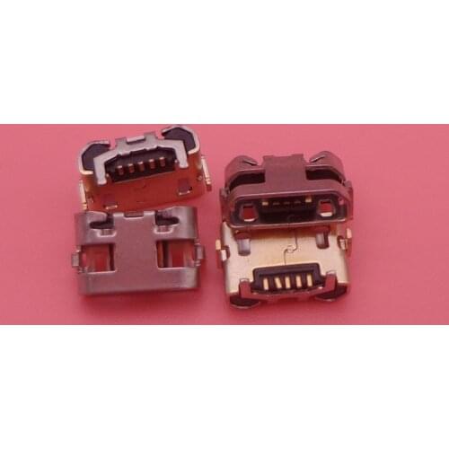 10pcs micro usb charging port connector plug socket For Alcatel One Touch Pixi 4 OT 4034D 4034X Pixi 3 4G 5065 OT 5065 5065A