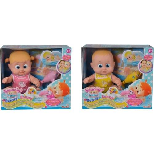 Simba Bonny and Benny with Delfino, 105143214ASS, 1 unit, assorted models