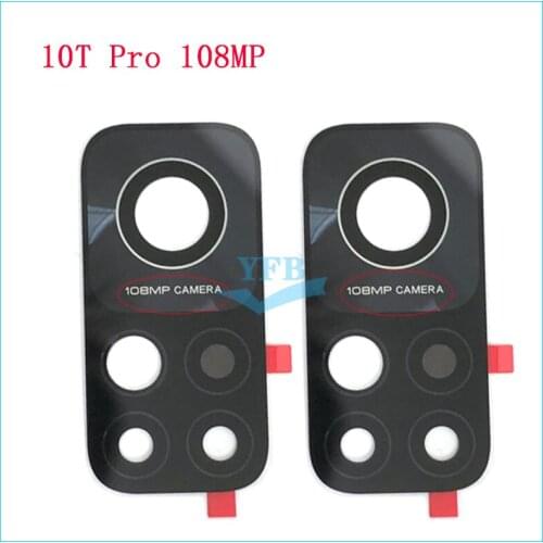 10pcs Rear Back Camera Glass LensFor Xiaomi Mi 10 11 10T 10X 5G Pro Lite Ultra Cover With Adhesive Sticker Replacement Parts