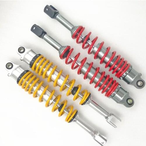 21mm fork 385mm 390mm Motorcycle Air shock absorbers replacement for Honda Suzuki Yamaha Kawasaki Scooter ATV