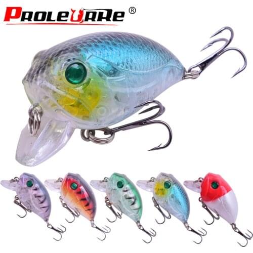 1Pcs Lifelike Crank VIB Floating Fishing Lures 4.5cm 8g Pesca Hooks Fish Wobbler Tackle Crankbait Artificial Japan Hard Bait