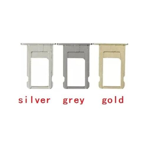 100pcs/lot Original New Nano Sim Card Tray Slot Holder Adapter Replacement Parts For iPhone 6 6G 6 Plus 5.5"