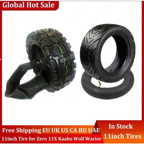 11 inch Pneumatic Tire Tubeless Tire Off-Road City-Road Tire for Zero 11X Kaabo Wolf Warrior II Kaabo Wolf King+ E-scooter