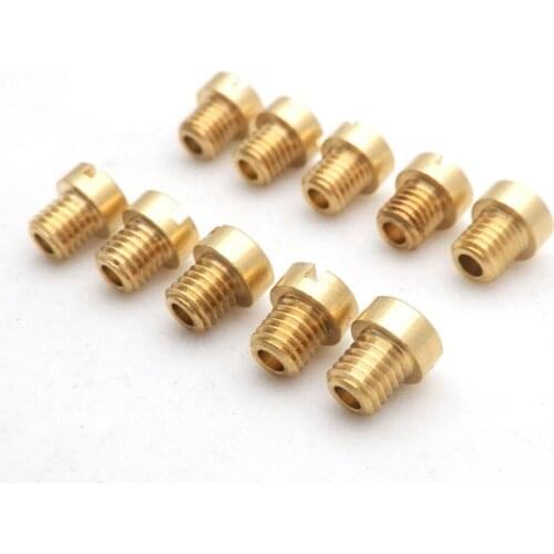 5mm M5 Main Jet Carburetor Jets for Dellorto Carb SHA PHBG NC T5 JNC Tomos A35 Targa LX Sprint Size 128 to 150