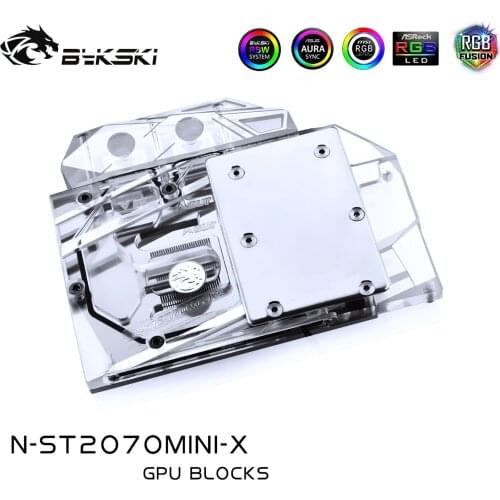 Bykski N-ST2070MINI-X GPU Block for ZOTAC GeForce RTX2070-8GD6 MINI OC