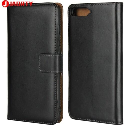 Case For Huawei Y6 2018 Leather Cover Card Slot Wallet Case Coque for Y6 2018 Phone Case Cover flip Stand