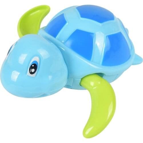 Cute Cartoon Animal Tortoise Classic Baby Water Toy Infant Swim Turtle Wound-up Chain Clockwork Kids Beach Bath Toys
