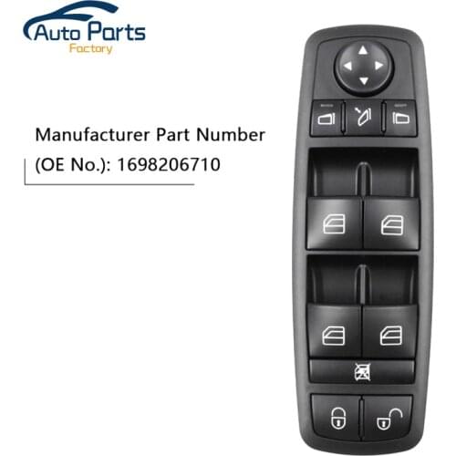 Electric Power Window Switch For Mercedes Benz W169 A-Class W245 B-Class 1698206710 A1698206710