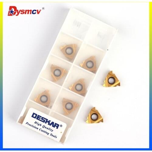 DESKAR 16ER 16IR 0.5ISO 0.75ISO 1.0ISO 1.5ISO 1.75ISO 2.0ISO 2.5ISO 3.0ISO 3.5ISO LDC Carbide Threading insert CNC lathe tool