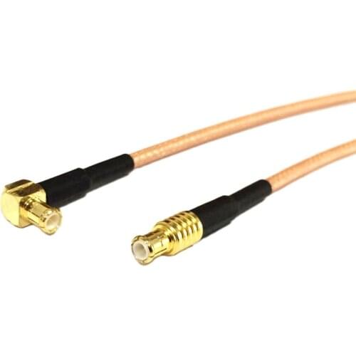 Wireless modem cable MCX male straight to right angle pigtail adapter RG316 10cm/15cm/30cm/50cm NEW wholesale
