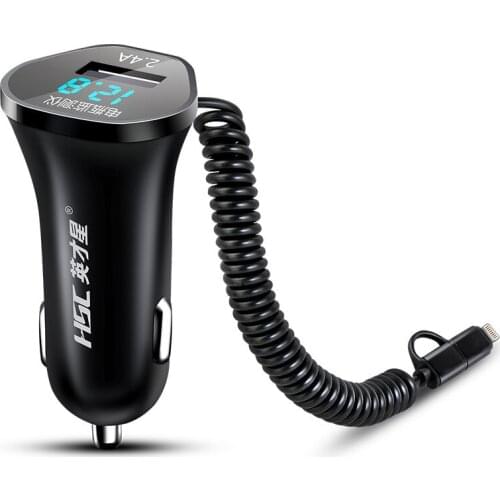 Multi-function on-board charger with voltage detection for Elite Star Vehicle Charger 2.4A HSC-104D