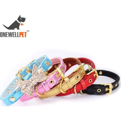 Pet Collar Soft Leashes Puppy Dog Sets Pretty Bite Harness Neck Strap Solid Snake Pattern PU Collars Cat Supplies Pet Products