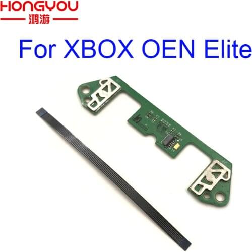 Used PCB Rear Circuit Board Paddles P1 P2 P3 P4 For Xbox One Elite Wireless Controller W/ Ribbon Cable