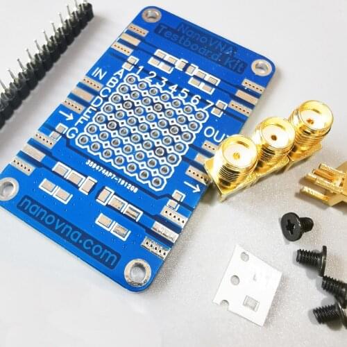 RF Demo Kit for NanoVNA VNA RF Test board Vector Network Test Filter/ Attenuator Network Analyzers