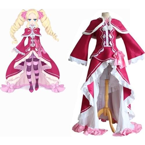 Re:Life In A Different World From Zero Anime Cosplay Costume Zero Kara Hajimeru Isekai Seikatsu Beatrice Halloween Costume 89